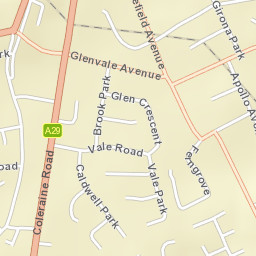 Portrush Street Map