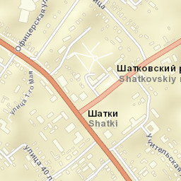 Shatki Street Map