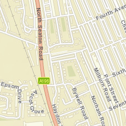 Ashington Street Map