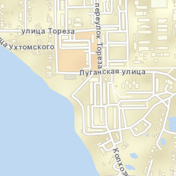 Potanino Street Map