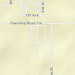 Township Road 714, Grande Prairie, AB T8X Street Map