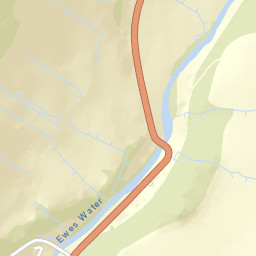 A7, Langholm, Dumfries and Galloway DG13, UK Street Map