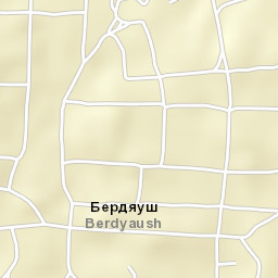 Berdyaush Street Map