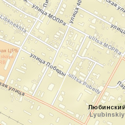 Lyubinskiy Street Map