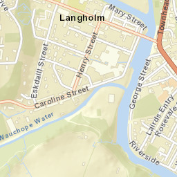 3 Thomas Telford Road, Langholm, Dumfries and Galloway Street Map