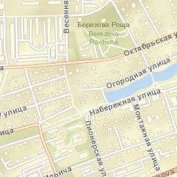 Chekhov Street Map