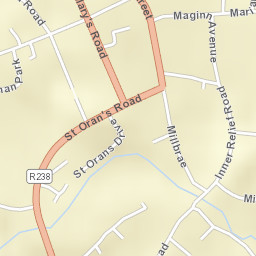 Buncrana Street Map