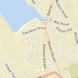 Lochmaben Street Map