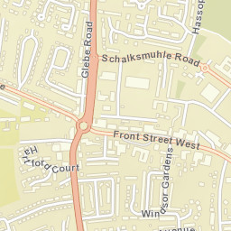 Bedlington Street Map