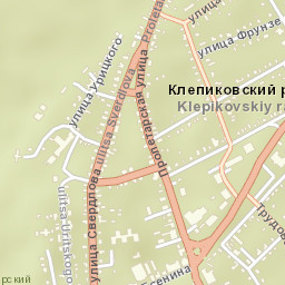 Spas-Klepiki Street Map