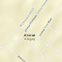 Atagay Street Map