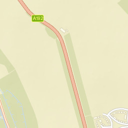 A192, Northumberland, UK Street Map