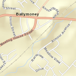 Ballymoney Street Map
