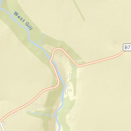 B725, Lockerbie, Dumfries and Galloway Street Map