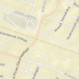 Petukhovo Street Map