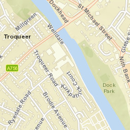 1-16 Saint Michael Street, Dumfries, Dumfries and Galloway DG Street Map