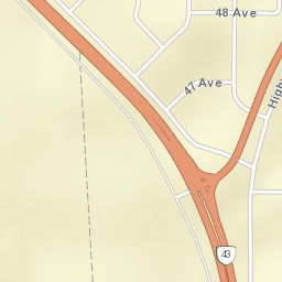 Alberta 43, Valleyview, AB, Canada Street Map