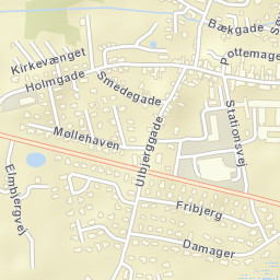Nordborg Street Map