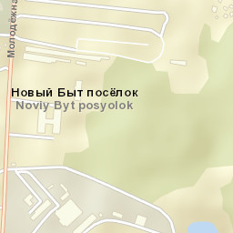 Novyy Byt Street Map