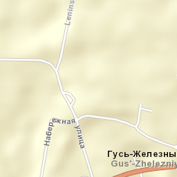 Gus’-Zheleznyy Street Map