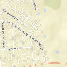 Vindeby Street Map
