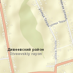 Diveyevo Street Map