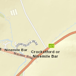 Maiden Row, Dumfries, Dumfries and Galloway DG2, UK Street Map