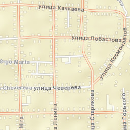 Blagoveshchensk Street Map