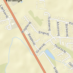 Neder Vindinge Street Map