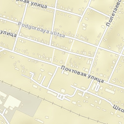 Poletayevo Street Map