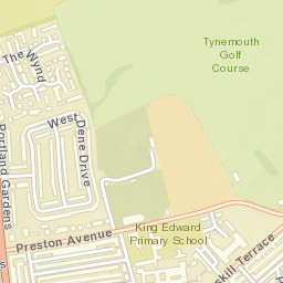 North Shields Street Map