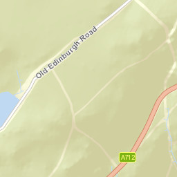 A712, Galloway Forest Park, Newton Stewart, Dumfries and Gall Street Map