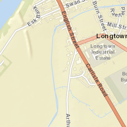 16 English Street, Longtown, Carlisle, Cumbria Street Map