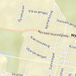 Nyråd Street Map