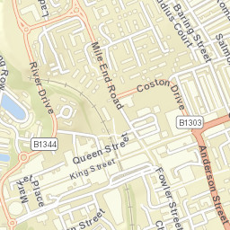 South Shields Street Map