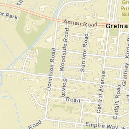 Gretna Street Map