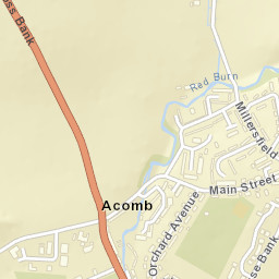 Acomb Street Map