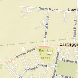 Eastriggs Street Map