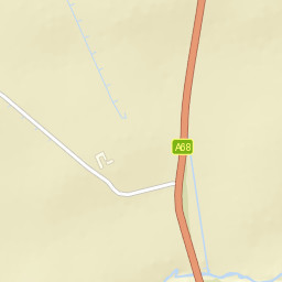 A68, Corbridge, Northumberland NE45, UK Street Map