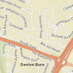 A69, Newcastle upon Tyne, Tyne and Wear NE15, UK Street Map
