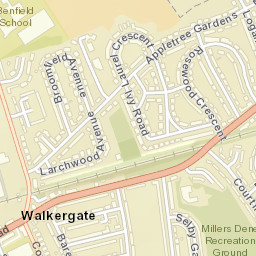 31 Northmoor Road, Newcastle upon Tyne Street Map