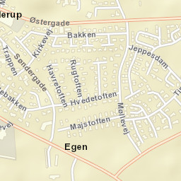Guderup Street Map