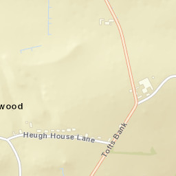 Tofts Bank, Haydon Bridge, Hexham, Northumberland Street Map