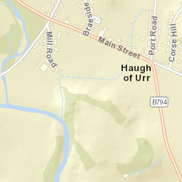 15 Laigh Raw, Haugh of Urr, Castle Douglas Street Map