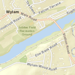 Wylam Street Map