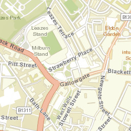 7-8 Strawberry Place, Newcastle upon Tyne, Tyne and Wear NE1  Street Map