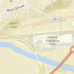 Haltwhistle Street Map