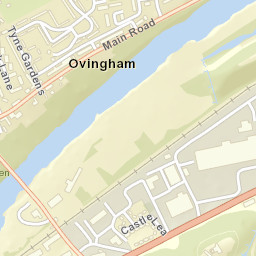 Princess Way, Prudhoe, Northumberland Street Map