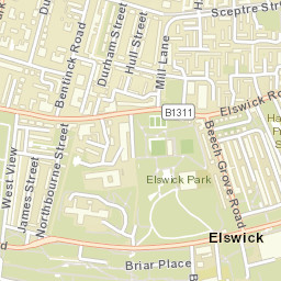 298 Elswick Rd, Newcastle upon Tyne, Tyne and Wear NE4 8DE, U Street Map