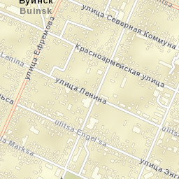 Buinsk Street Map